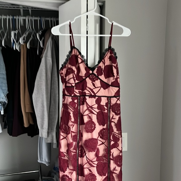 Lulu’s Red Lace Alluring Dream Dress, worn once - Picture 3 of 8